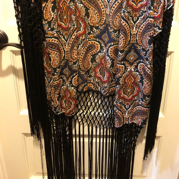 FRINGED KIMONO FROM LF (PERFECT FOR FESTIVALS) - Picture 3 of 3
